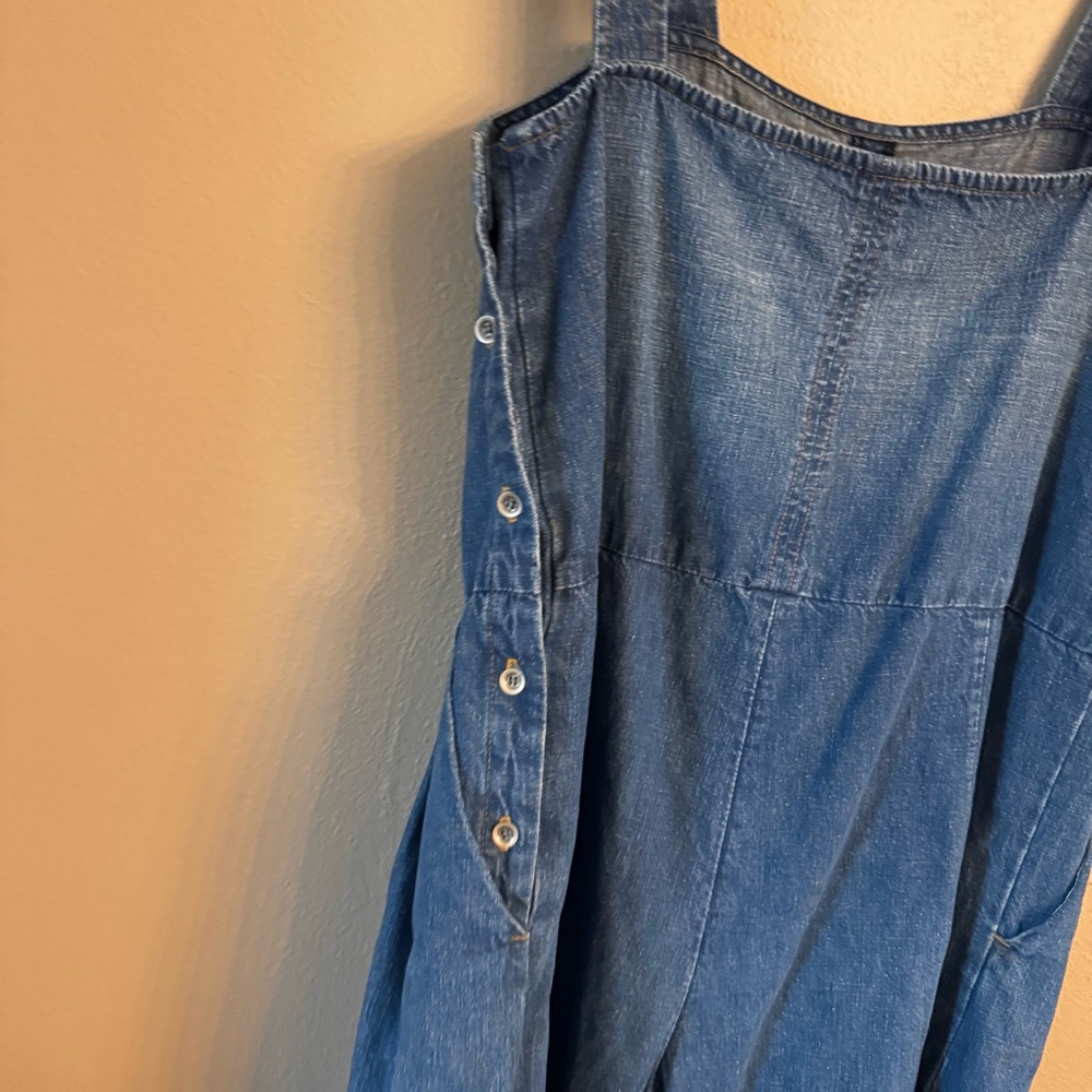 RACHEL COMEY‎ Costello Denim Jumpsuit - Picture 4 of 7